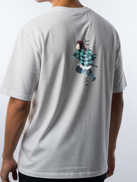 KNY Tanjiro Drop Shoulder Unisex Tee