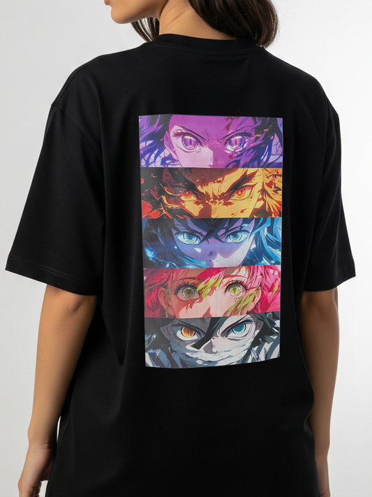 KNY Hashiras Drop Shoulder Unisex Tee